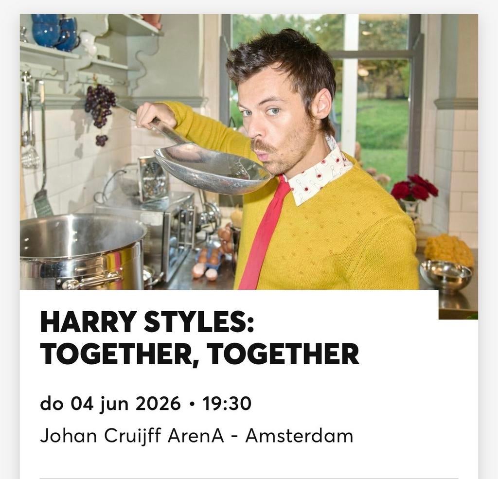 Parkeerkaart 5 juni Harry Styles, Tickets en Kaartjes, Concerten | Pop, Eén persoon, Juni