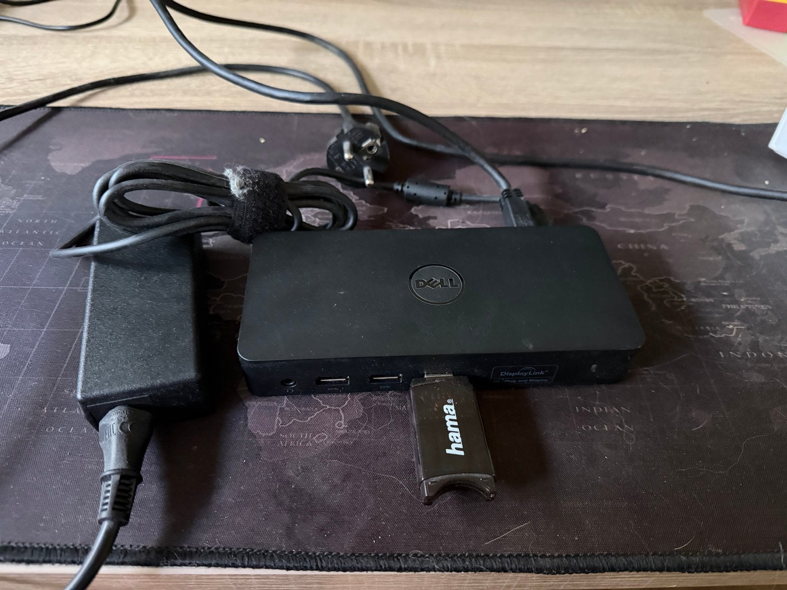 Dell D3100 Docking Station - USB 3.0, HDMI, DisplayPort, Ophalen of Verzenden, Gebruikt, Docking station, Laptop