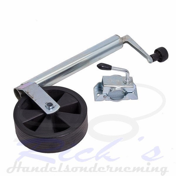 Neuswiel 48 mm kunststof velg breed wiel inclusief klem, NB, Nieuw, Ophalen of Verzenden, NB