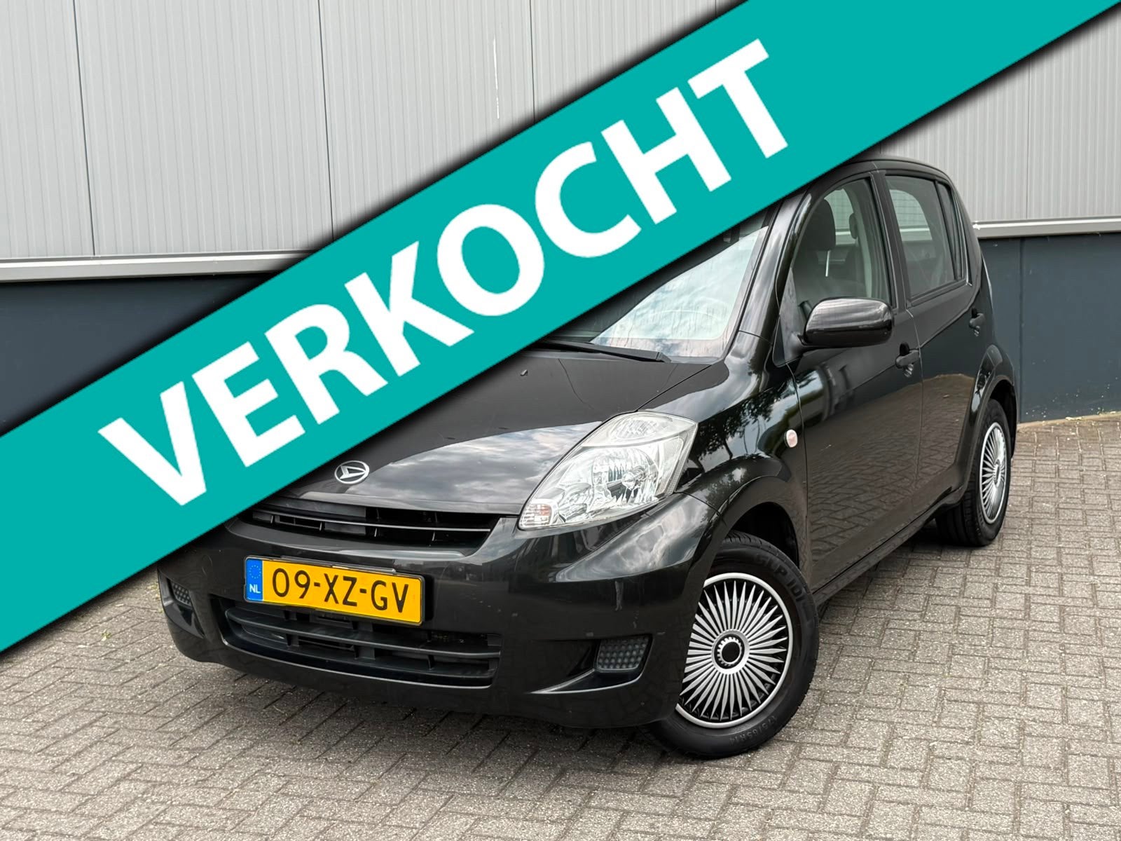 Daihatsu Sirion 2 Gereserveerd!, Voorwielaandrijving, Stof, Gebruikt, Zwart