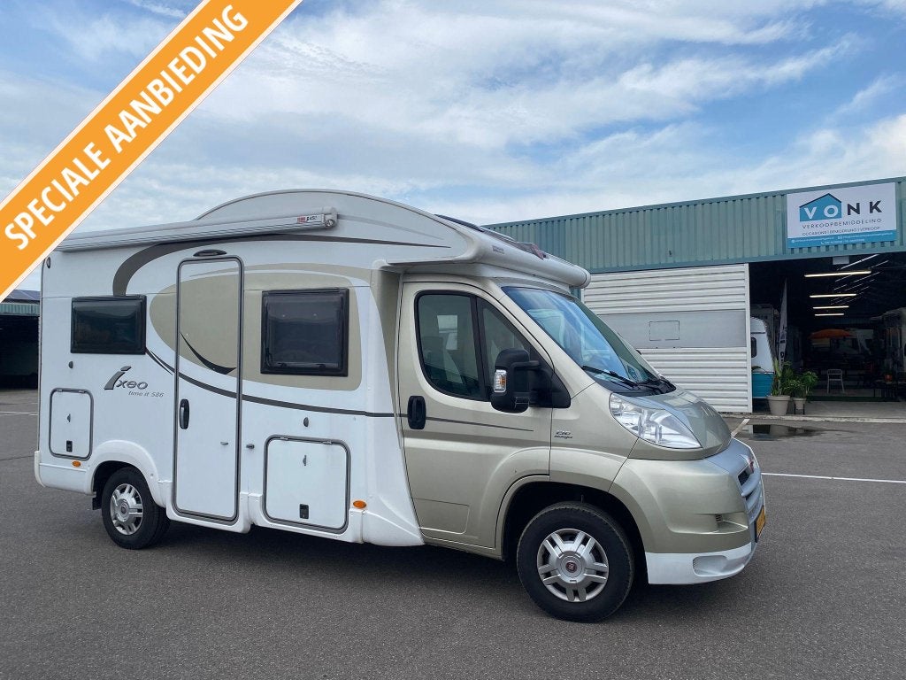 Bürstner Ixeo Time IT 586 bj 2014 +luifel, Koelkast, Fiat, Bedrijf, Tot en met 4