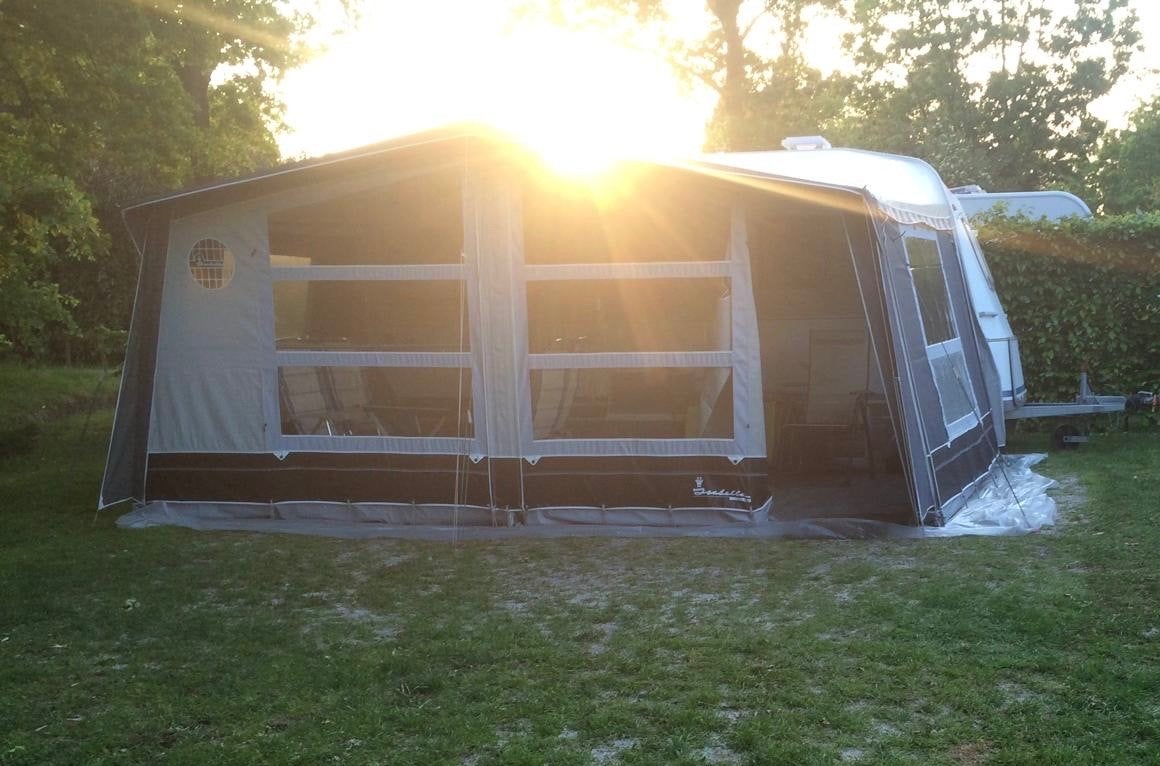 Isabella Opus 300 Voortent Maat 925 (G16) + Annex 300, Caravans en Kamperen, Voortenten en Luifels, Zo goed als nieuw, Isabella