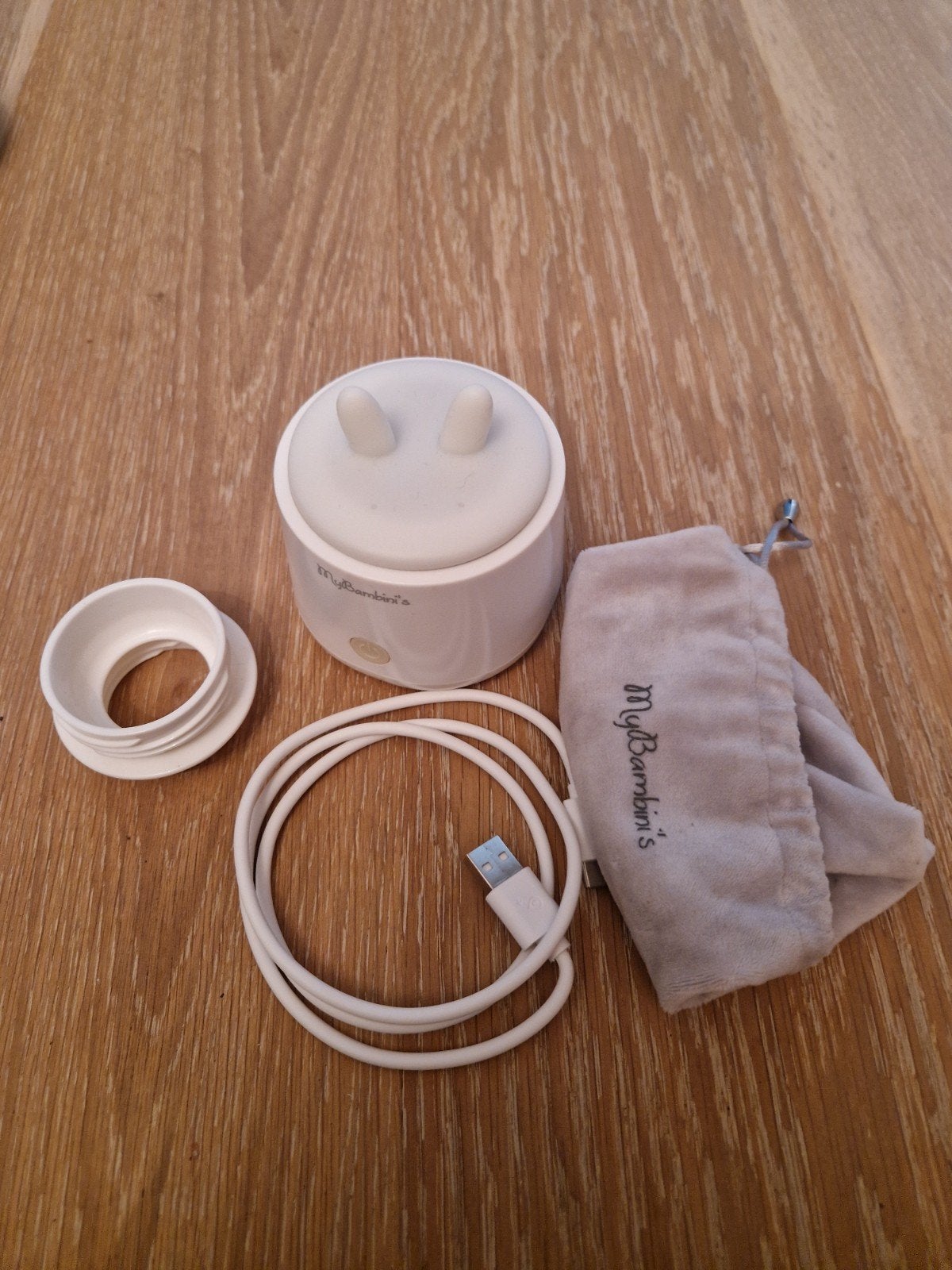 My Bambinis flessenwarmer incl verloopstuk difrax, Ophalen, Zo goed als nieuw, Flessen- of potjesverwarmer
