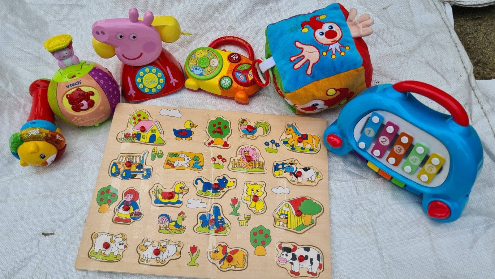 Grote set baby- en kinder speelgoed, Ophalen of Verzenden