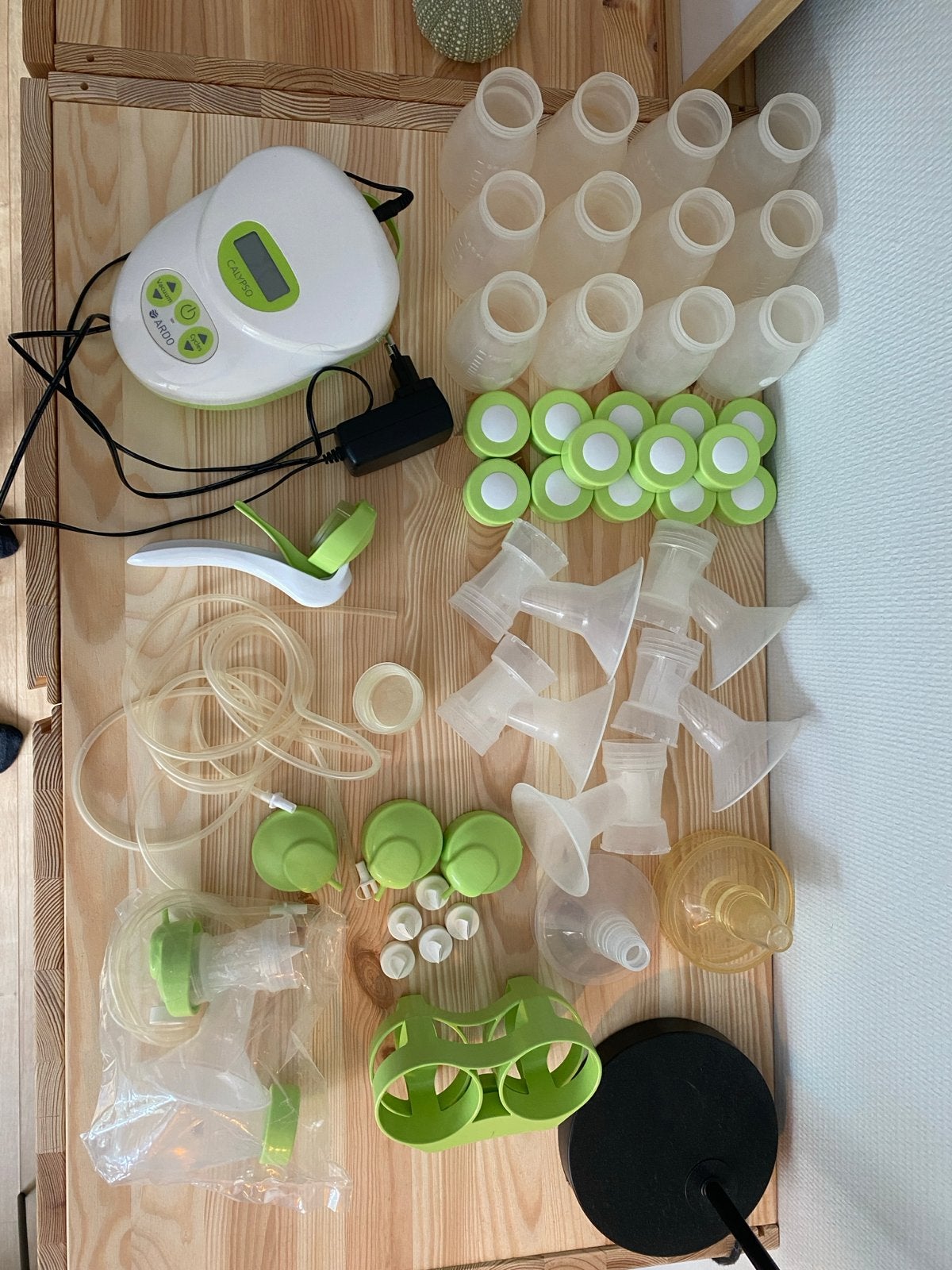 Ardo Calypso Borstkolf Set met Veel Accessoires, Ophalen of Verzenden, Gebruikt
