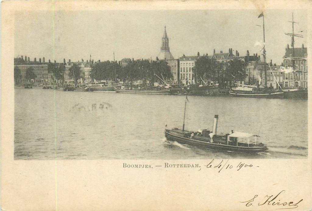 388-235-051 Rotterdam Boompjes, Verzenden, Voor 1920, Zuid-Holland