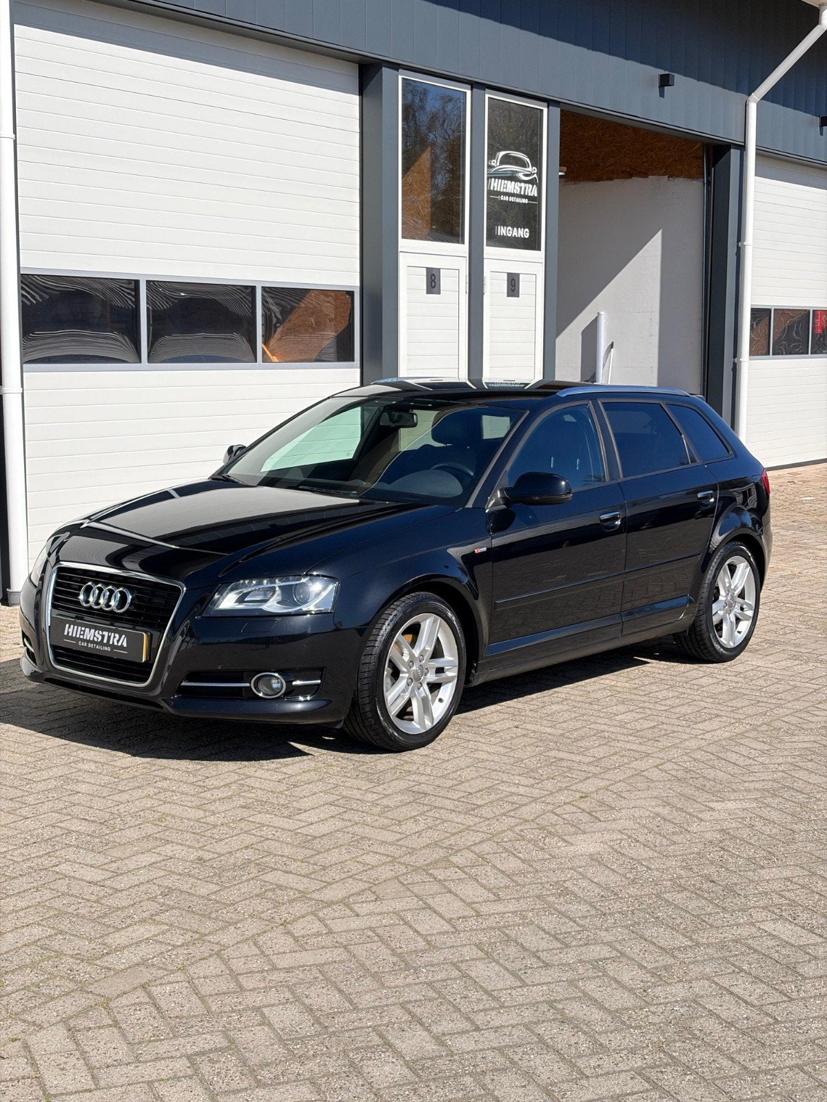 Audi A3 1.4 Tfsi 92KW Sportback 2011 Zwart, Auto's, Audi, Voorwielaandrijving, 125 pk, 4 cilinders, Leder en Stof