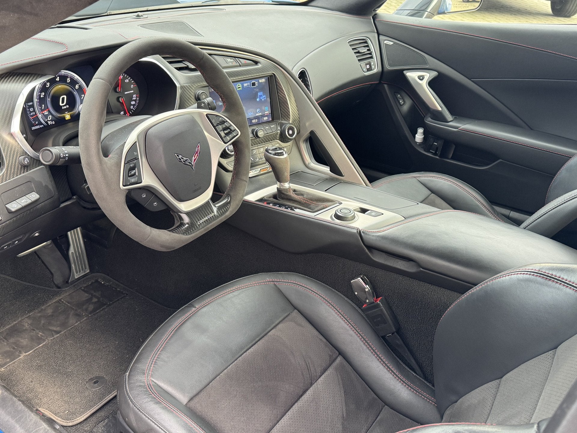 Chevrolet Corvette C7 6.2 Z06 Coupe 3LZ | Competition seats, Auto's, Automaat, Dealer onderhouden, Achterwielaandrijving, Gebruikt