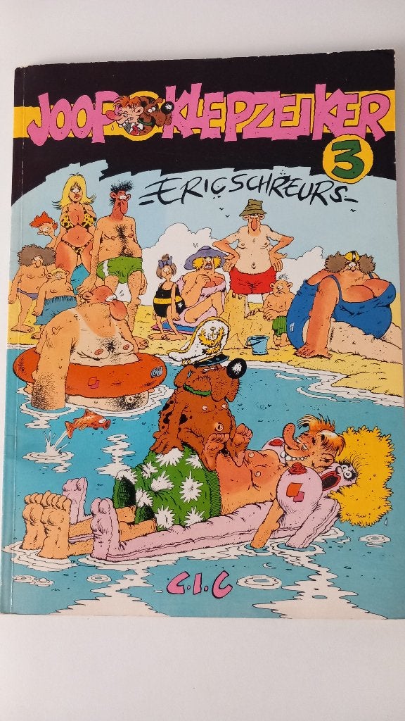 Joop Klepzeiker, Gelezen, Eric Schreurs, Eén stripboek, Ophalen of Verzenden