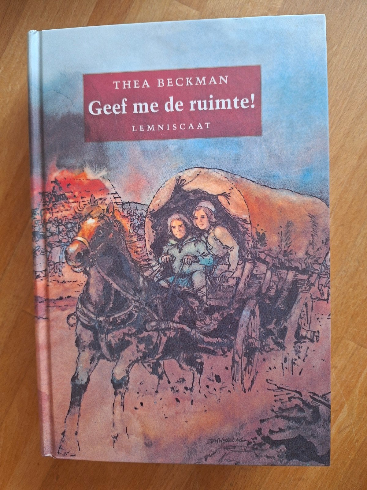Thea Beckman - Geef me de ruimte! (Historische trilogie I), Boeken, Ophalen of Verzenden, Zo goed als nieuw, Thea Beckman, Fictie