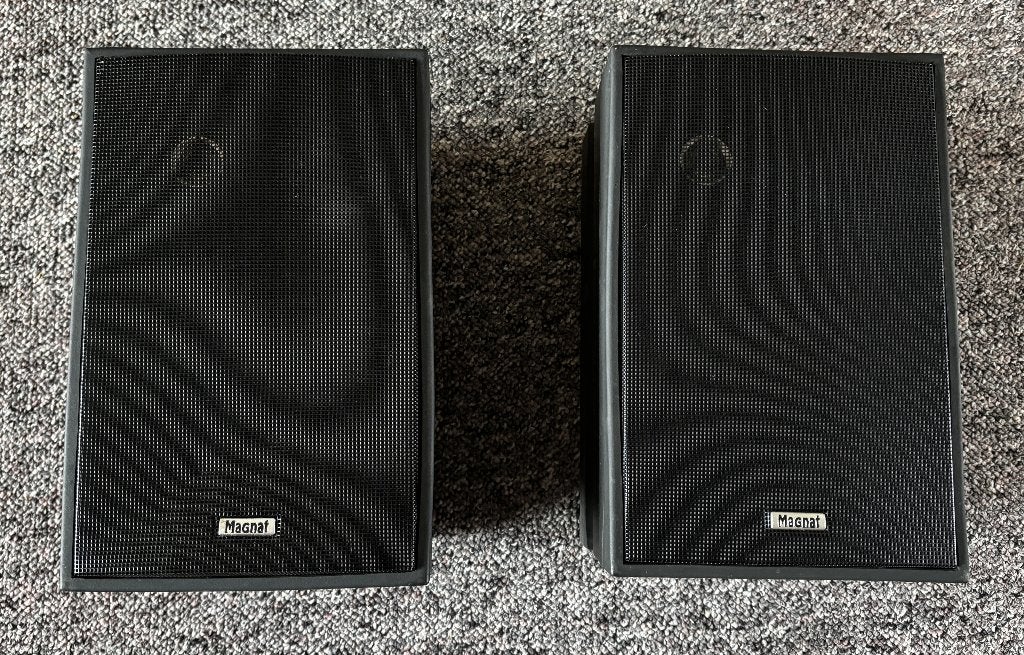 Magnat luidsprekers boxen, Audio, Tv en Foto, Luidsprekers, Ophalen, Gebruikt, Inclusief muurbeugels, Magnat
