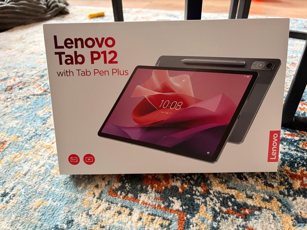 Lenovo Tab P12 12.7 inch 128GB Wi-Fi Grijs met Pen, Computers en Software, Android Tablets, Gps, 12 inch, Ophalen of Verzenden