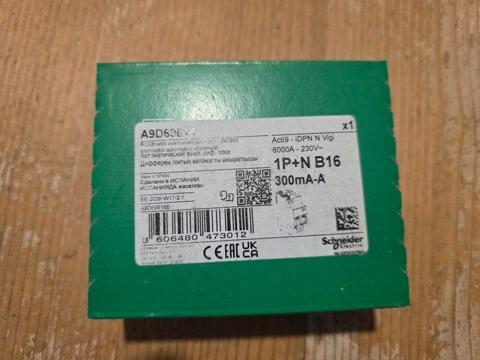 Schneider Electric iDPN N Vigi B16A aardlekschakelaar, Ophalen of Verzenden, Nieuw, Overige typen