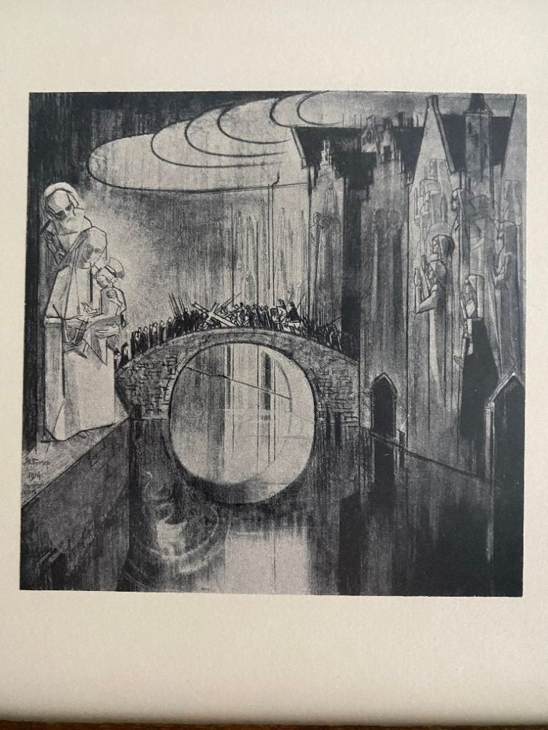 Oude  Prent  Jan  Toorop  .  1915, Ophalen of Verzenden