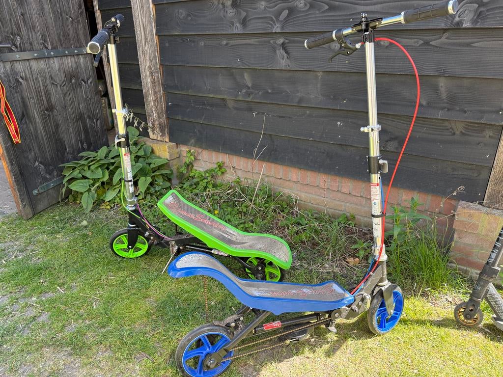 Space Scooter X590 - Pro Blauw of groen, Ophalen, Gebruikt, Gewone step