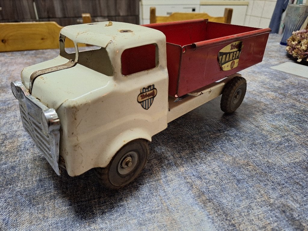 Triang kiepwagen / kipper, Antiek en Kunst, Antiek | Speelgoed, Ophalen