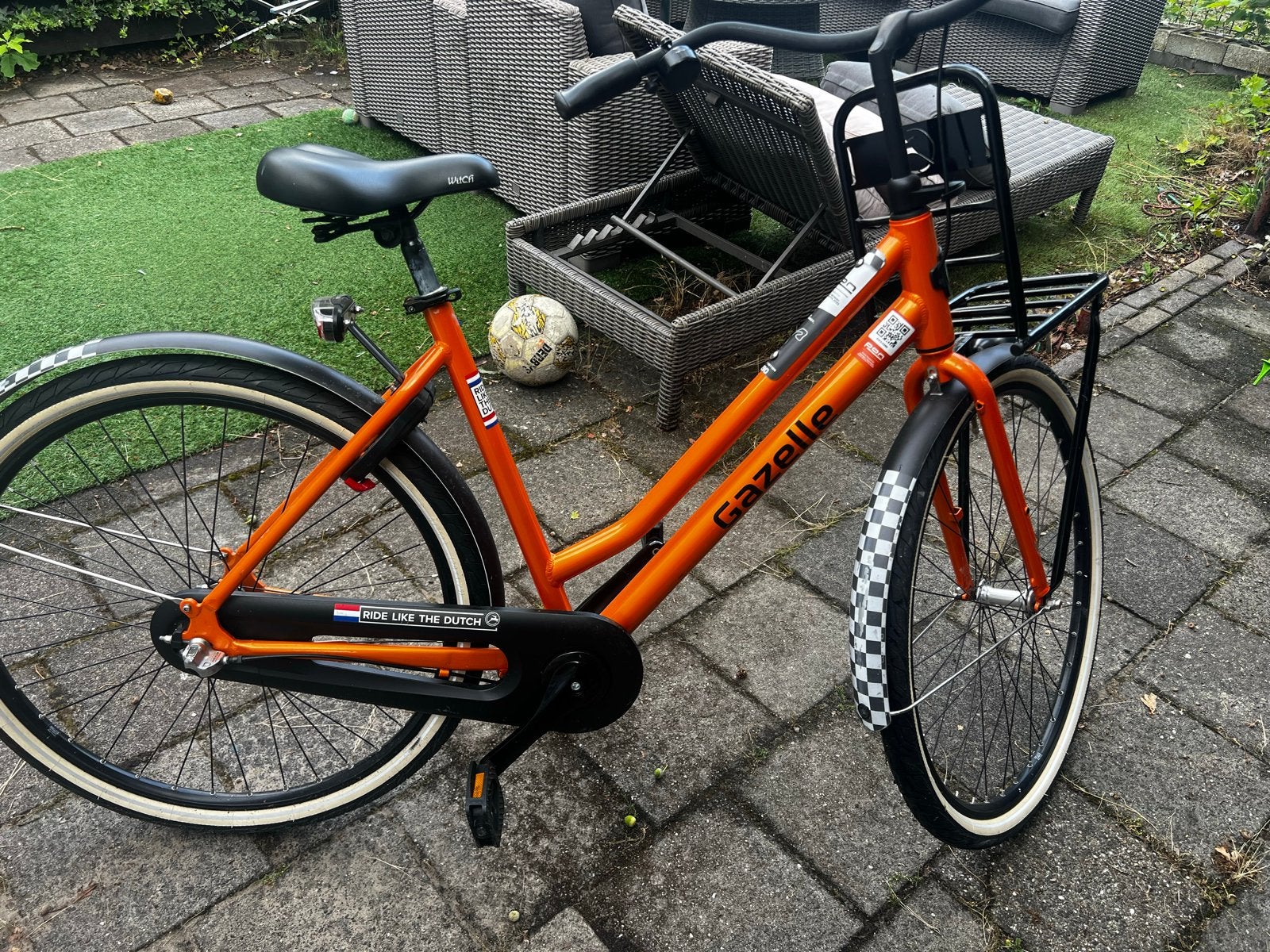 Gazelle HeavyDutyNL Dutch GP / F1 Limited Edition, Fietsen en Brommers, Fietsen | Dames | Damesfietsen, Ophalen, Versnellingen