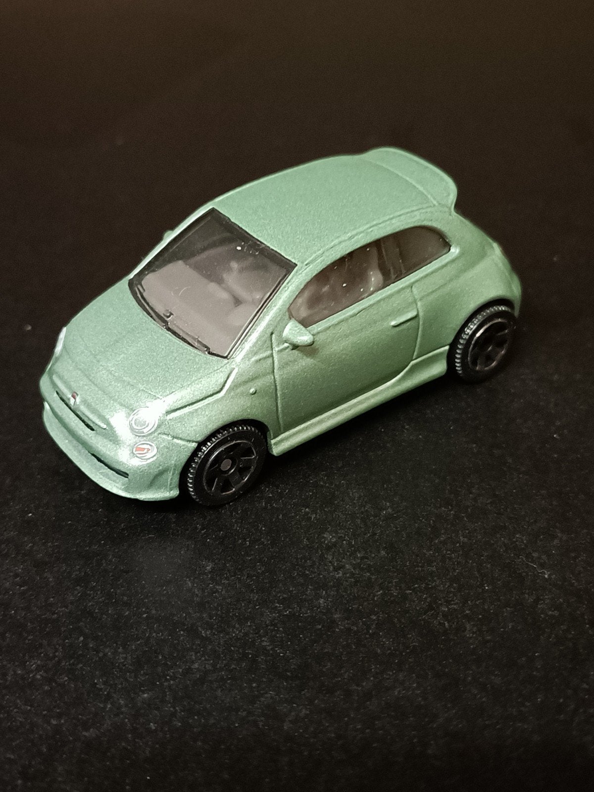 matchbox Fiat 500 Speelgoedauto Groen, Ophalen of Verzenden, Zo goed als nieuw, Overige typen