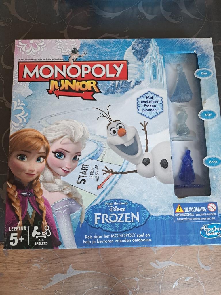 Monopoly junior Frozen, Ophalen of Verzenden