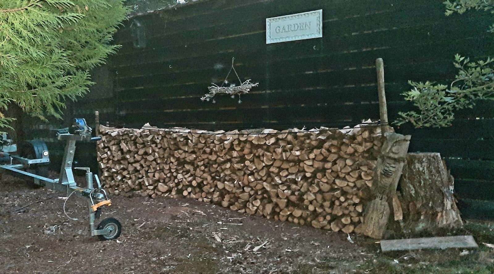 Gekloofd 1 kuub  Eiken brandhout, Tuin en Terras, Haardhout, Minder dan 3 m³, Ophalen, Eikenhout, Blokken