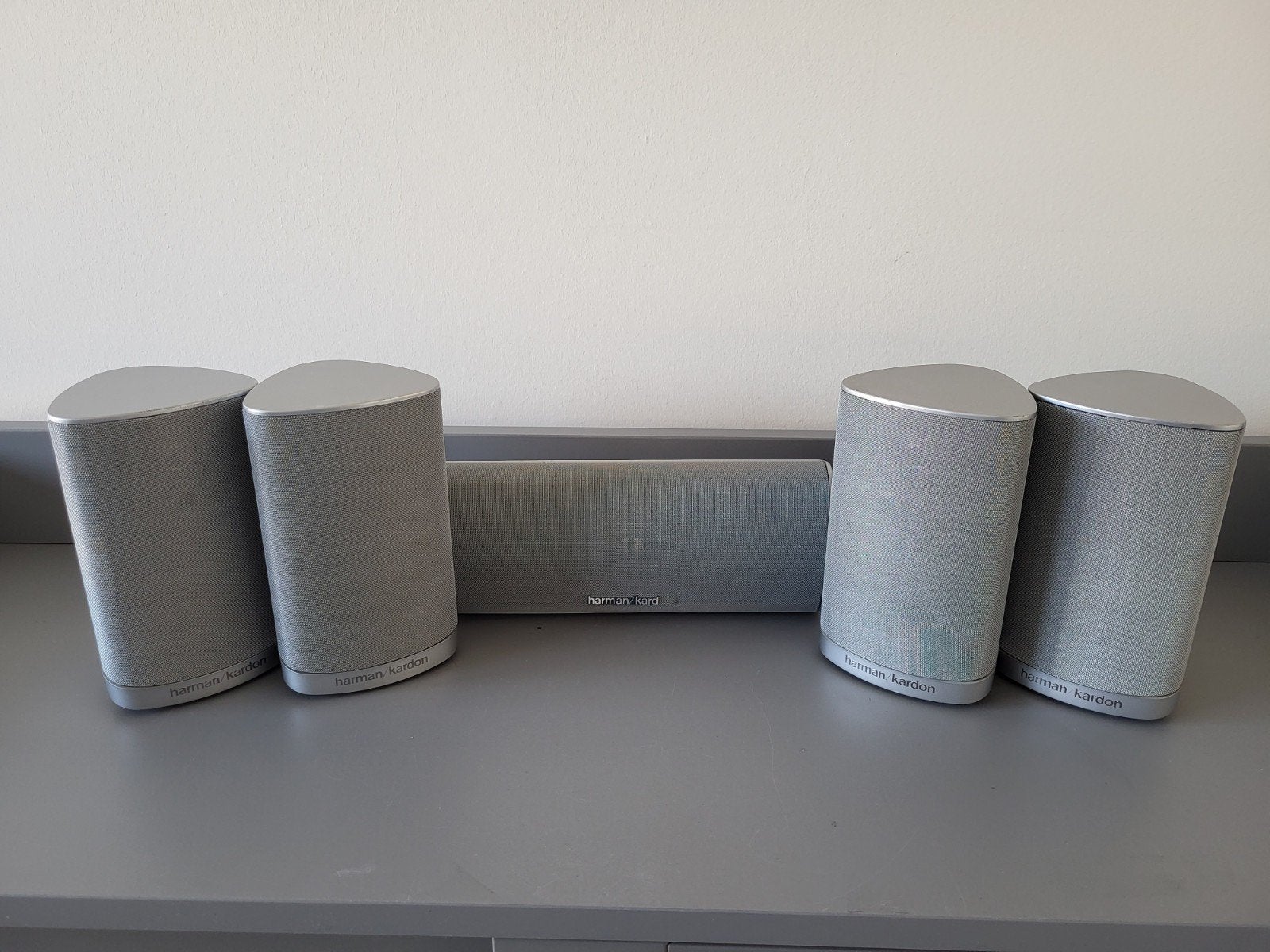 Harman Kardon Home Theater Systeem (AVR 130, DVD 22, HKTS 7), Ophalen of Verzenden, Gebruikt, 5.1-systeem, Overige merken