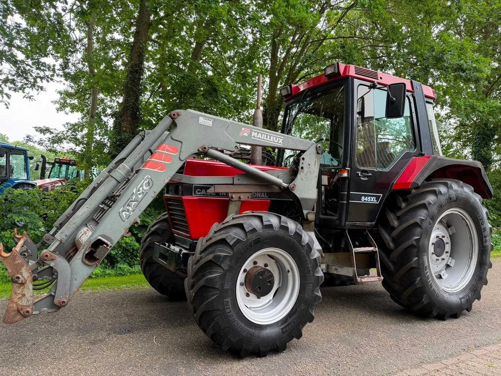 1991 case international 845 XL (Frontlader) Vierwielaangedre, Gebruikt, Case IH