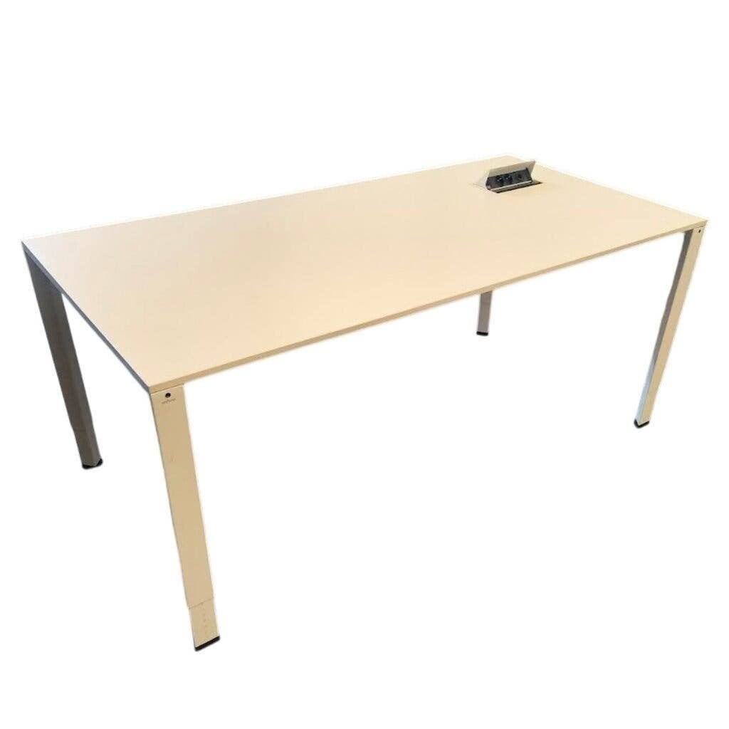 Ahrend Vierpoot Slingerbureau Wit Wit B180xD90, Diversen, Ophalen of Verzenden, Nieuw