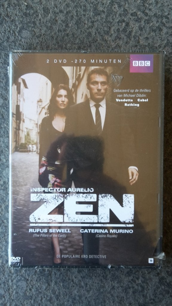 DVD box tv serie Inspector Aurelio Zen Seizoen 1 BBC, Vanaf 16 jaar, Seizoen 1, Nederlands, Ophalen of Verzenden