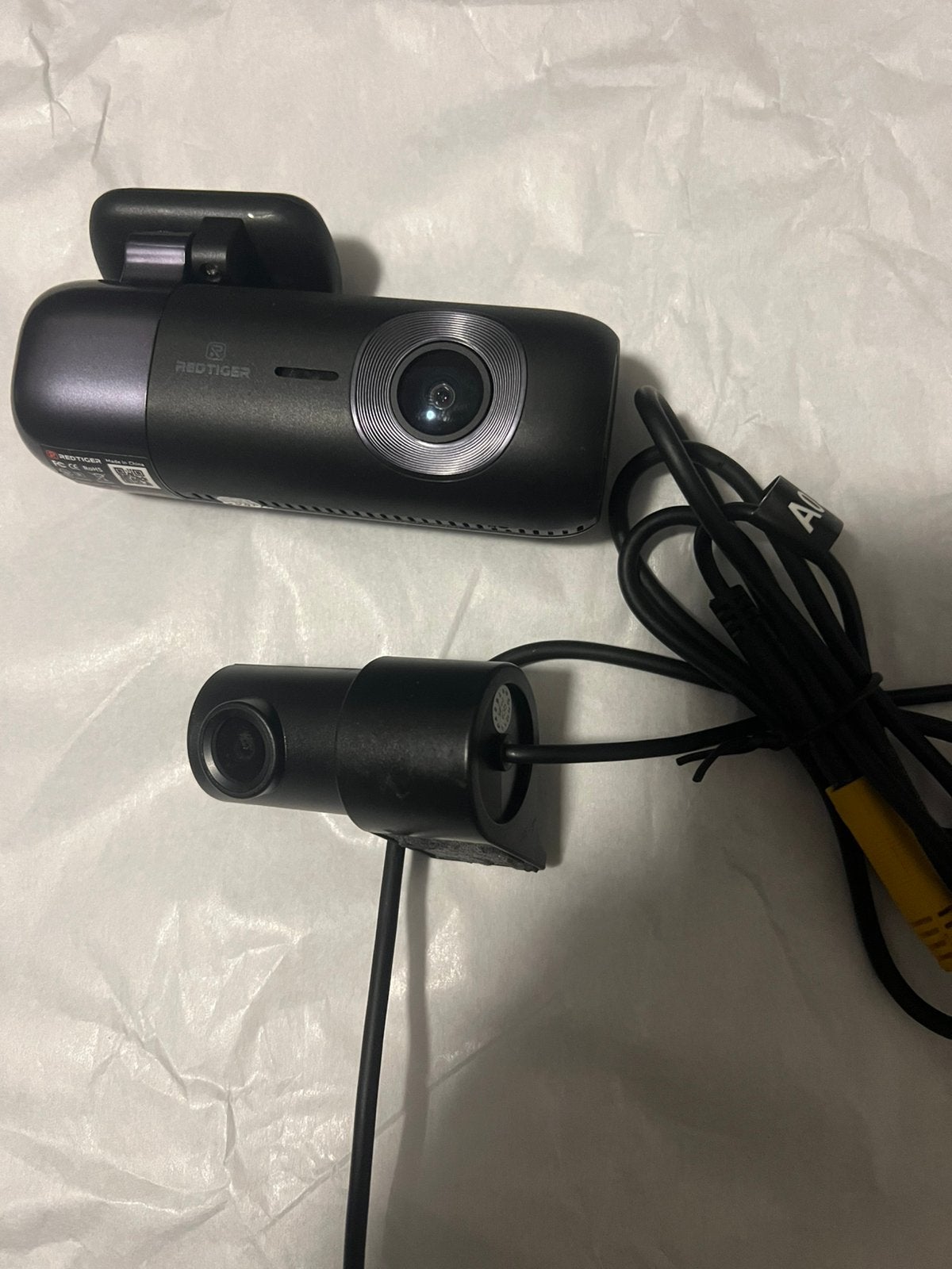 Dashcams voor auto merk Redtiger werktprima zogoed als niuwe, Ophalen of Verzenden, Zo goed als nieuw