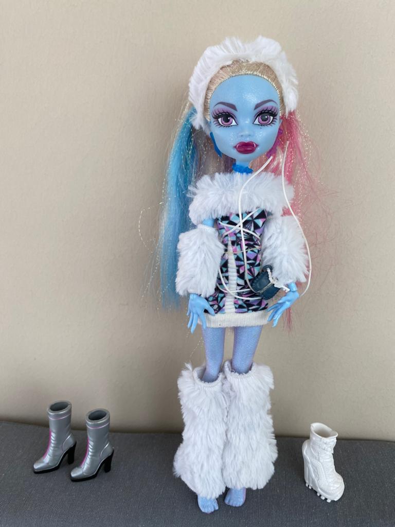 Monster High Abbey Bominable vintage pop Mattel niet Barbie, Verzenden, Zo goed als nieuw, Pop