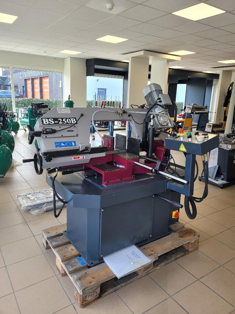MAC-TOOL ONW-250B Profi Semi-auto lintzaagmachine (380V), 70 mm of meer, Nieuw, 600 tot 1200 watt, Ophalen of Verzenden