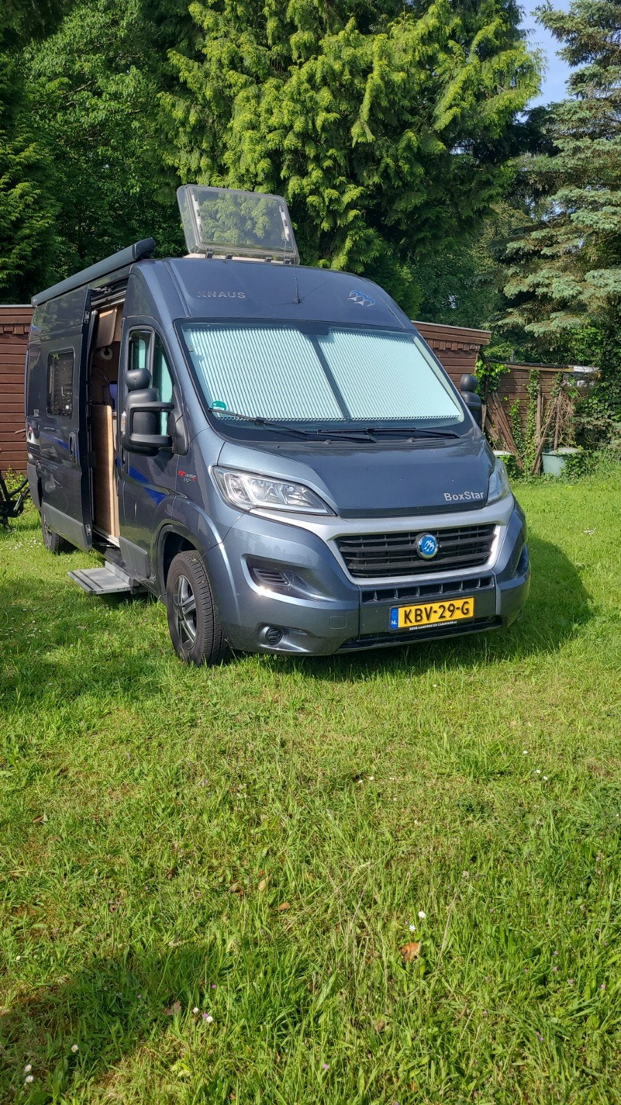 Knaus boxstar street 2017  58dkm off-grid, Caravans en Kamperen, Campers, Buscamper of Camperbus, Ringverwarming, Fiat, Tot en met 2