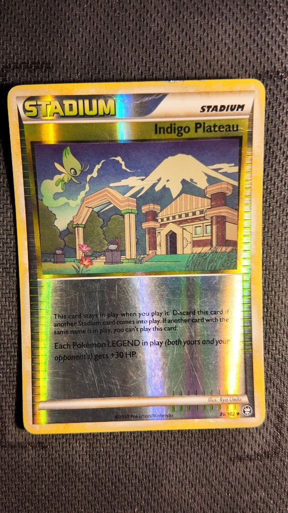 Indigo Plateau 86 HS—Triumphant | Pokemon kaart, Hobby en Vrije tijd, Verzamelkaartspellen | Pokémon, Losse kaart, Foil, Ophalen