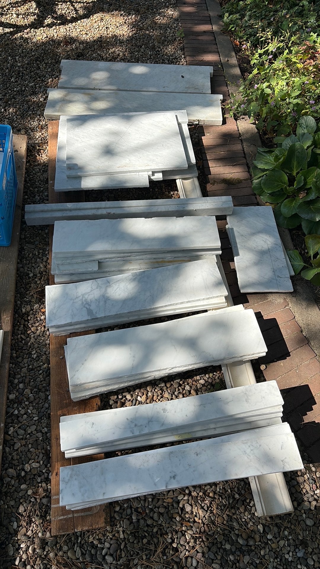 Restant marmer, Ophalen, 60 cm of meer, Zo goed als nieuw, Minder dan 5 m²