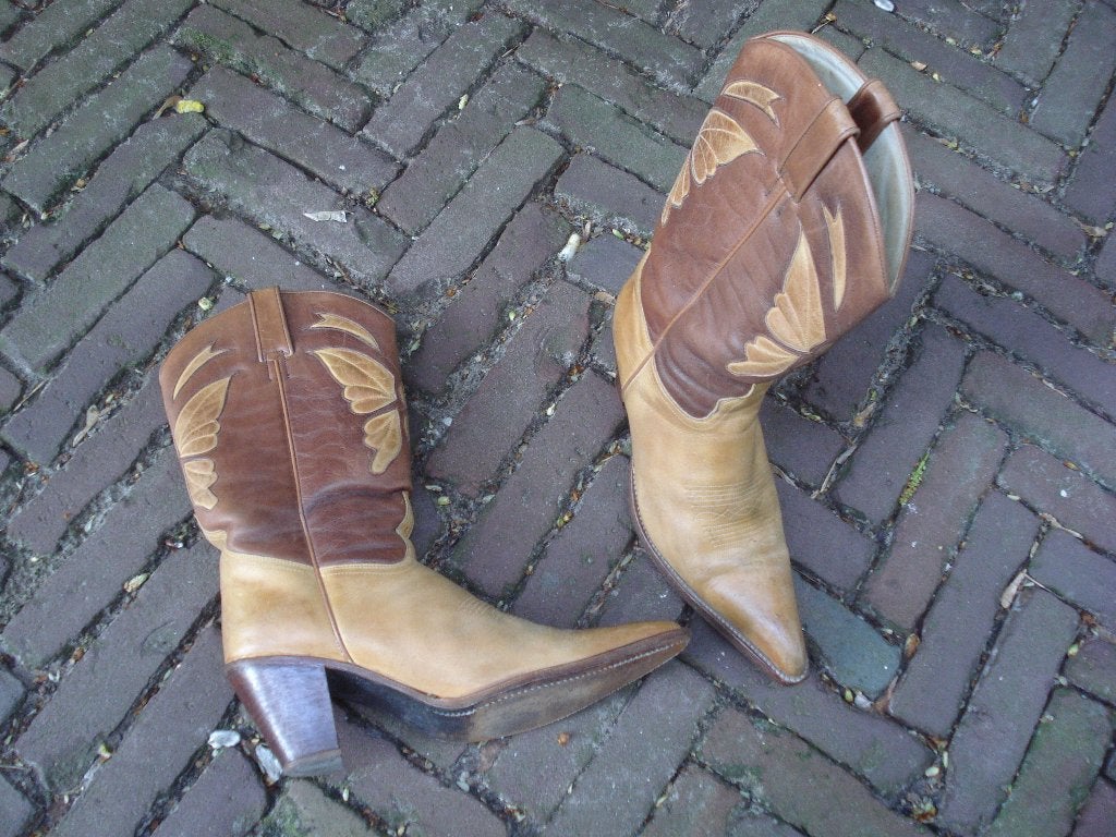 TONY MORA BOHO COWBOYLAARZEN 41 NU GRATIS VERZENDING POST, Hoge laarzen, Overige kleuren, Verzenden, Zo goed als nieuw