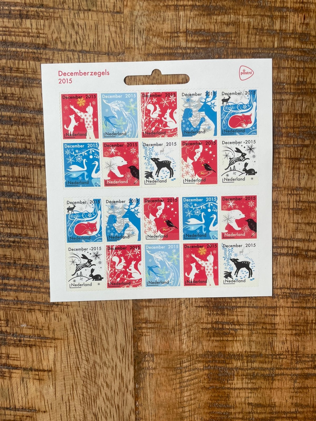 2015 Vel Decemberzegels NVPH V3363-3372 Postfris., Postzegels en Munten, Ophalen of Verzenden, Na 1940, Postfris