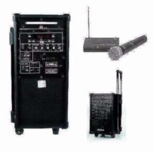 IBIZA SOUND PORT8MINI MOBIELE SPEAKER DRAADLOZE MICROFOON, ., Nieuw, Ophalen of Verzenden, .