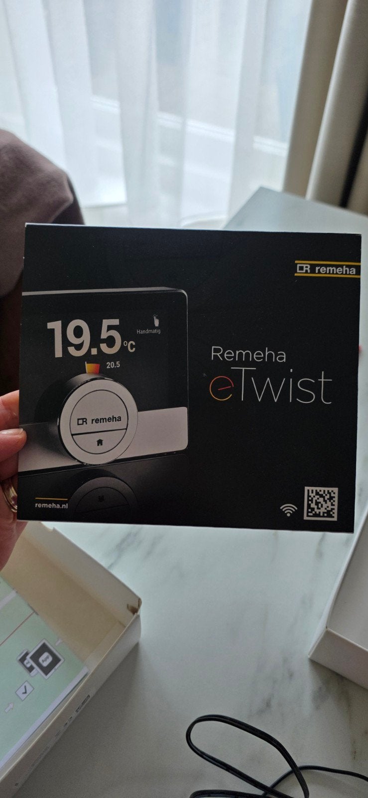 Remeha eTwist slimme thermostaat met Gateway S, Doe-het-zelf en Verbouw, Ophalen, Slimme thermostaat, Gebruikt