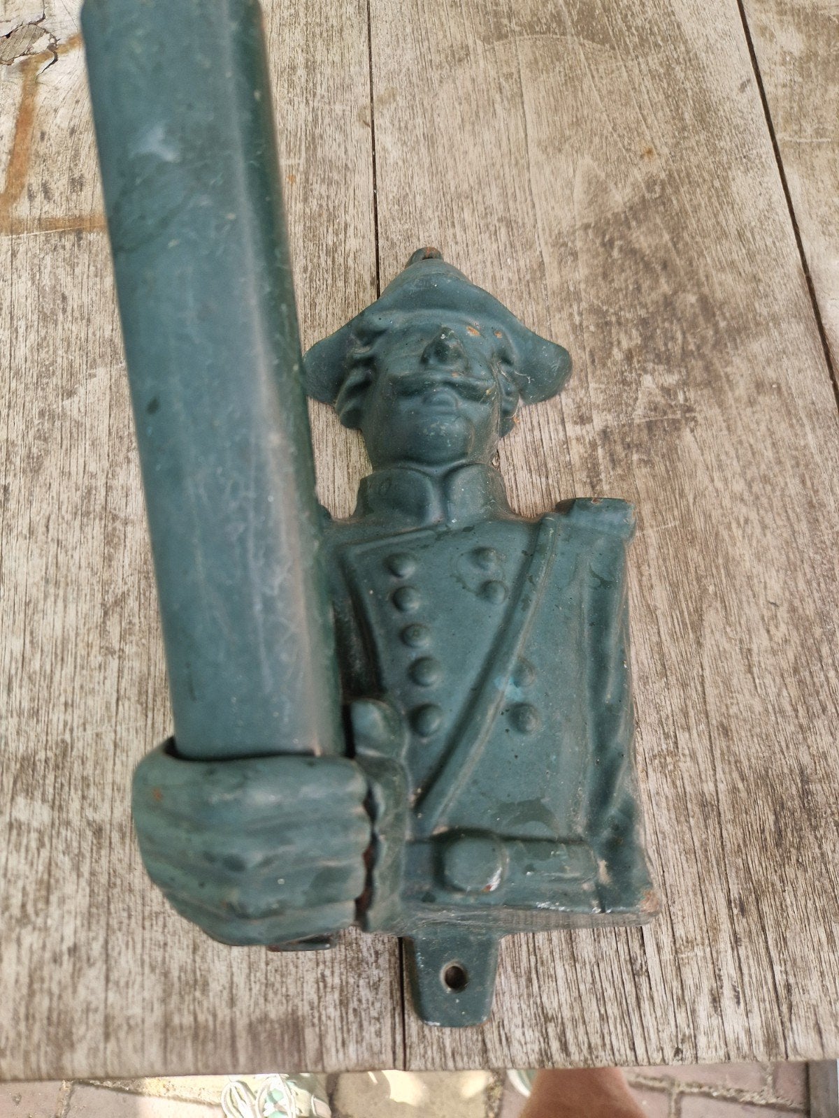 gietijzeren vlaggen stokhouder, Ophalen of Verzenden