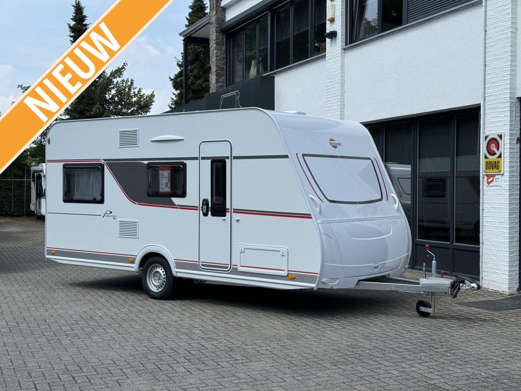 Bürstner Premio Plus 440 TK , 2e Pinksterdag open, Caravans en Kamperen, Caravans, Schokbreker, Overige typen, Rondzit, Particulier