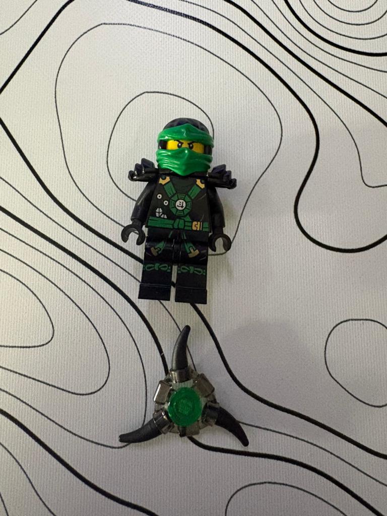 Lego ninjago deepstone lloyd, Ophalen of Verzenden, Zo goed als nieuw