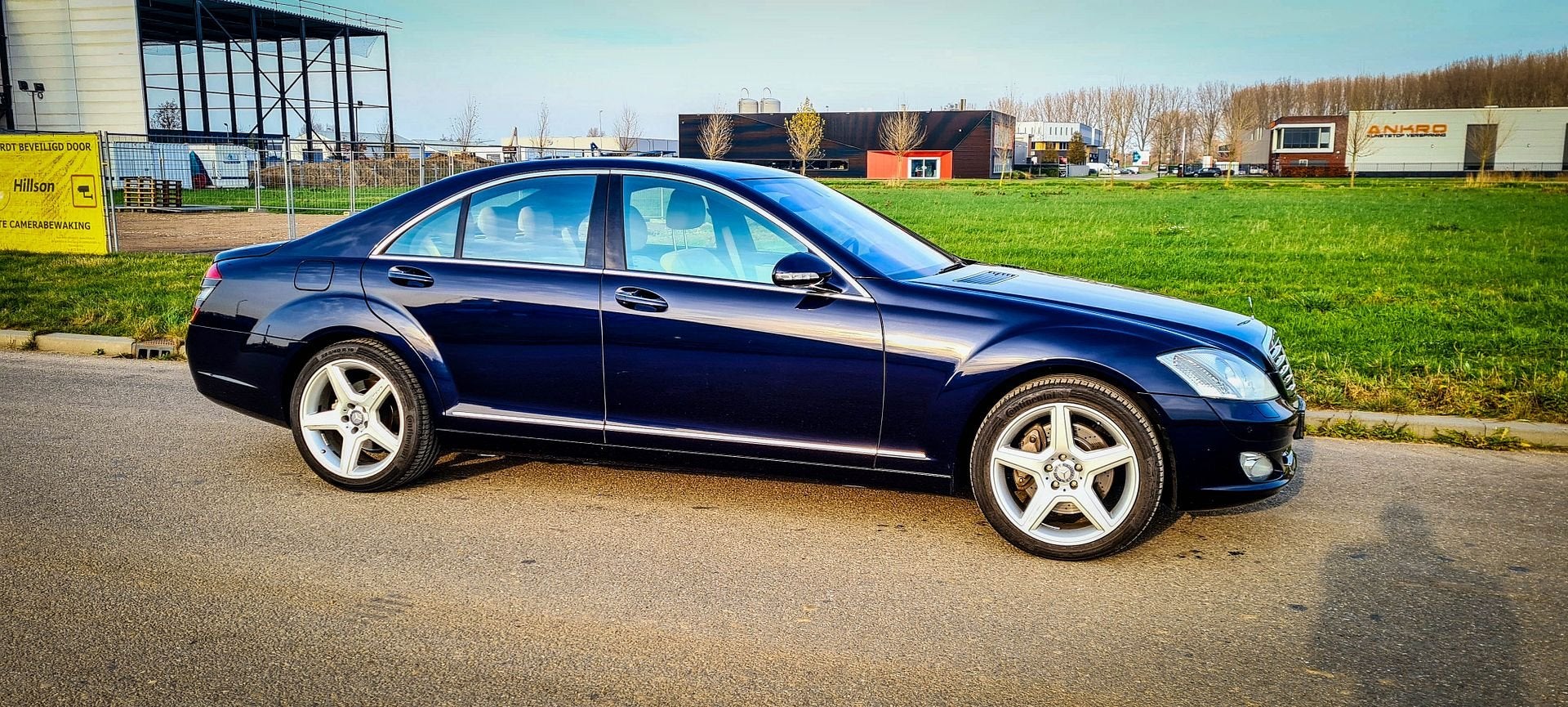 Mercedes-Benz S 500 S-klasse S500 Sedan 2006 Blauw Prestige, Auto's, Automaat, 5461 cc, Achterwielaandrijving, 8 cilinders