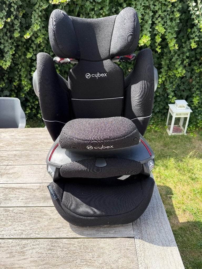 Autostoeltje Cybex Pallas M-fix SL Pure Black, Autogordel, 15 t/m 36 kg, Verstelbare rugleuning, Zo goed als nieuw