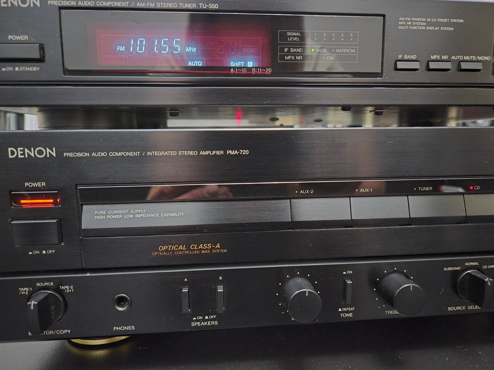 Denon PMA-720 versterker en TU-550 tuner, Ophalen of Verzenden