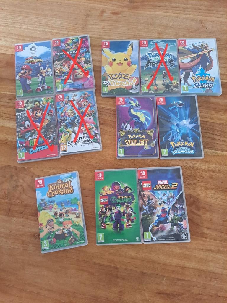 Nintendo Switch games, Spelcomputers en Games, Games | Nintendo Switch, Zo goed als nieuw, Overige genres, 3 spelers of meer, Vanaf 7 jaar