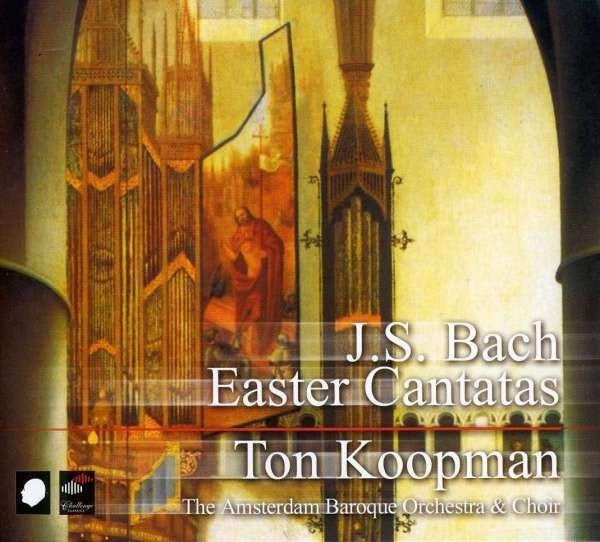 Ton Koopman – Johann Sebastian Bach – Easter Cantatas (2 CD, Ophalen of Verzenden, Classicisme, Nieuw in verpakking, Kamermuziek