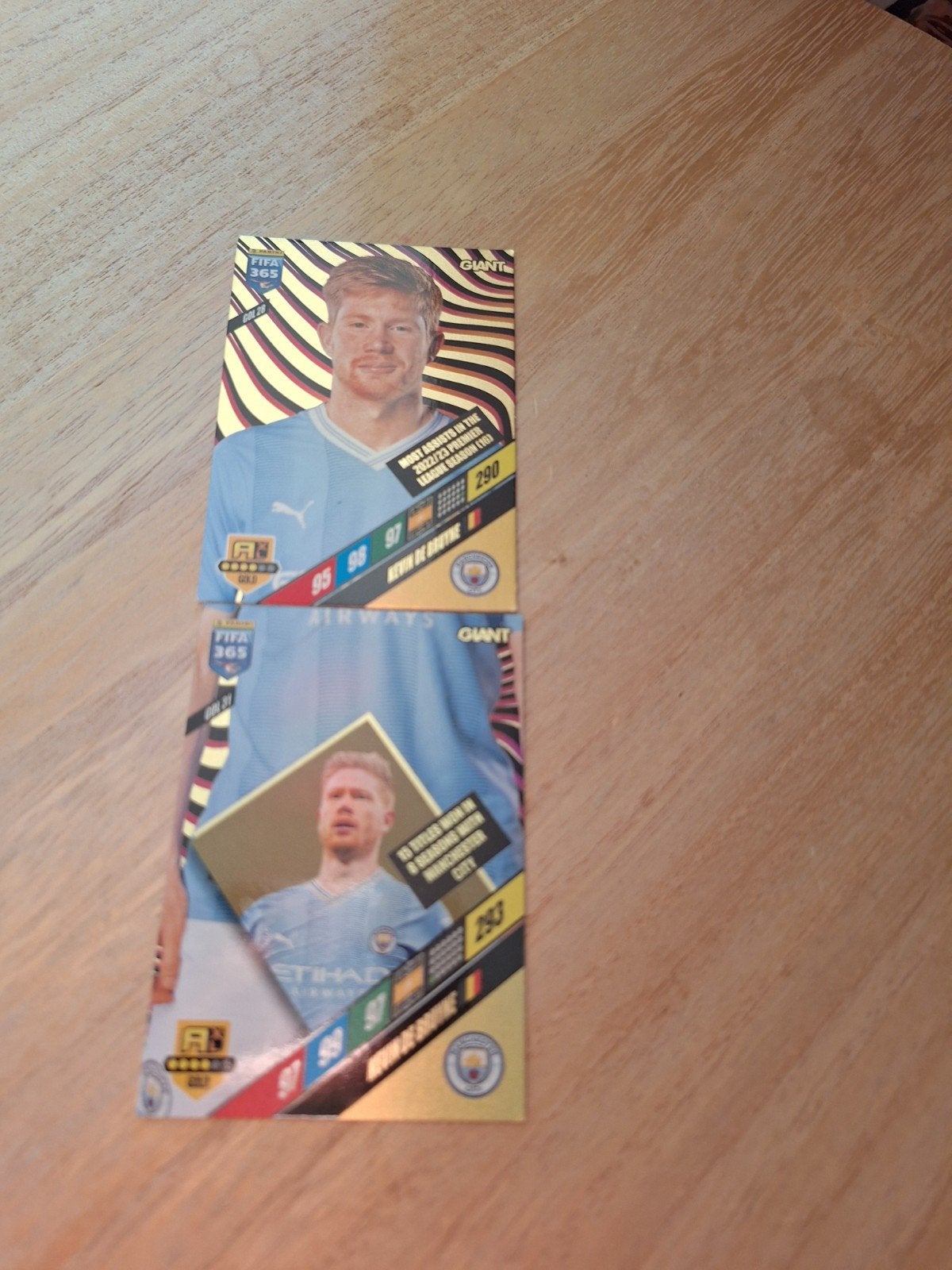 2 Panini FIFA 365 Adrenalyn XL 2024 kaarten, Ophalen of Verzenden, Zo goed als nieuw, Meerdere kaarten