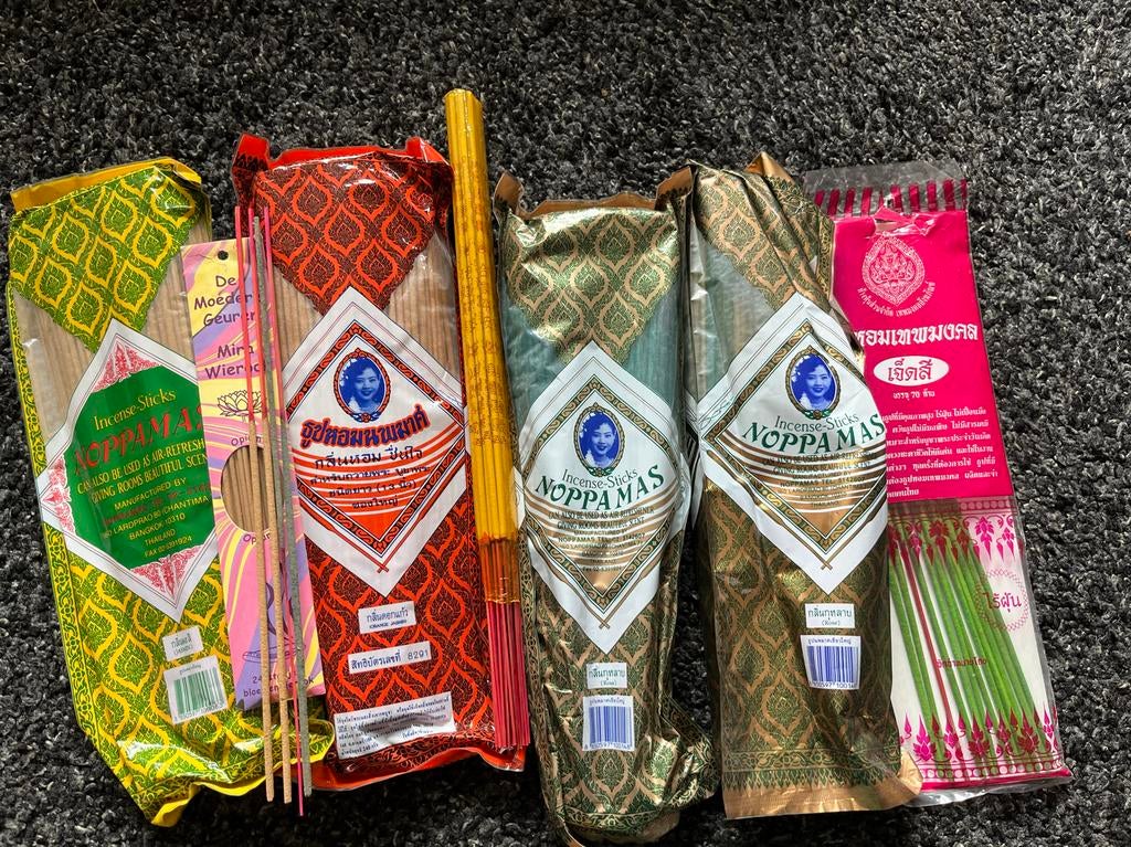 Wierook Diverse Geuren - Grote Verpakkingen, Huis en Inrichting, Woonaccessoires | Kandelaars en Kaarsen, Nieuw, Kaars, Minder dan 25 cm