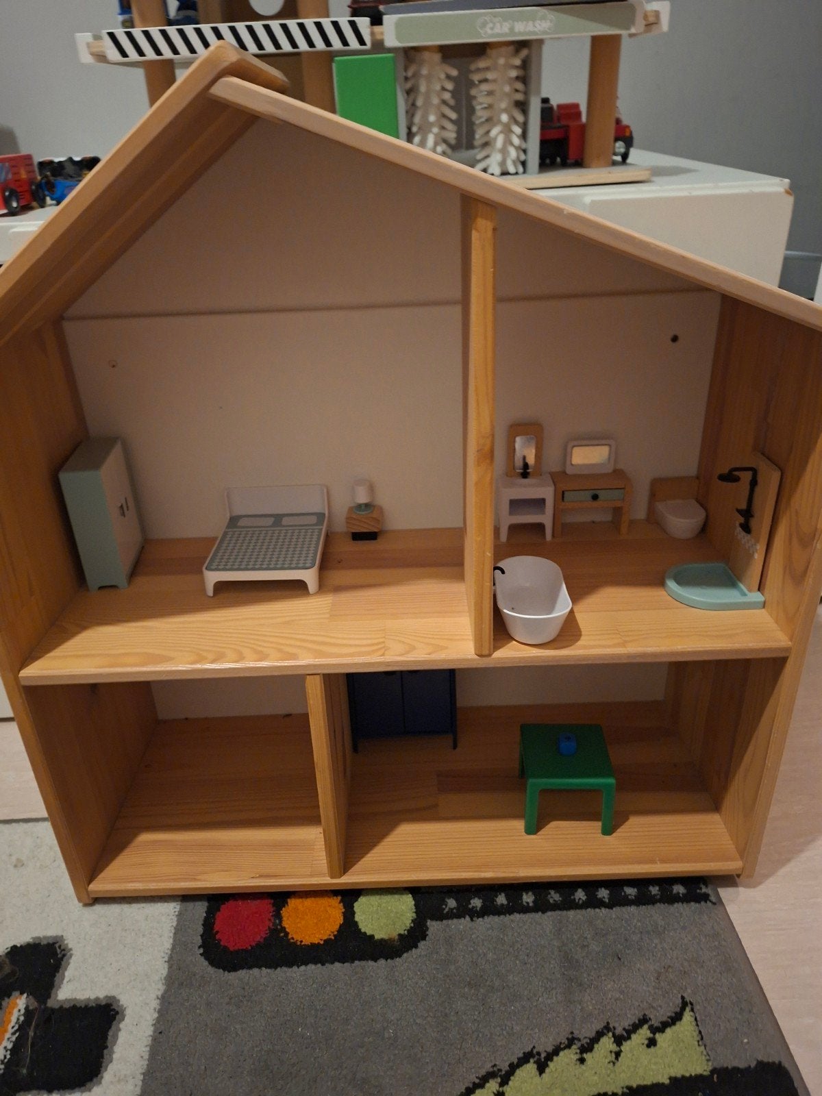 poppenhuis (ikea), Ophalen, Gebruikt, Poppenhuis