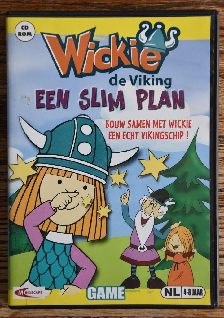 wickie de viking DVD slim plan. Kinder animatie teken film, Europees, Tekenfilm, Alle leeftijden, Ophalen of Verzenden